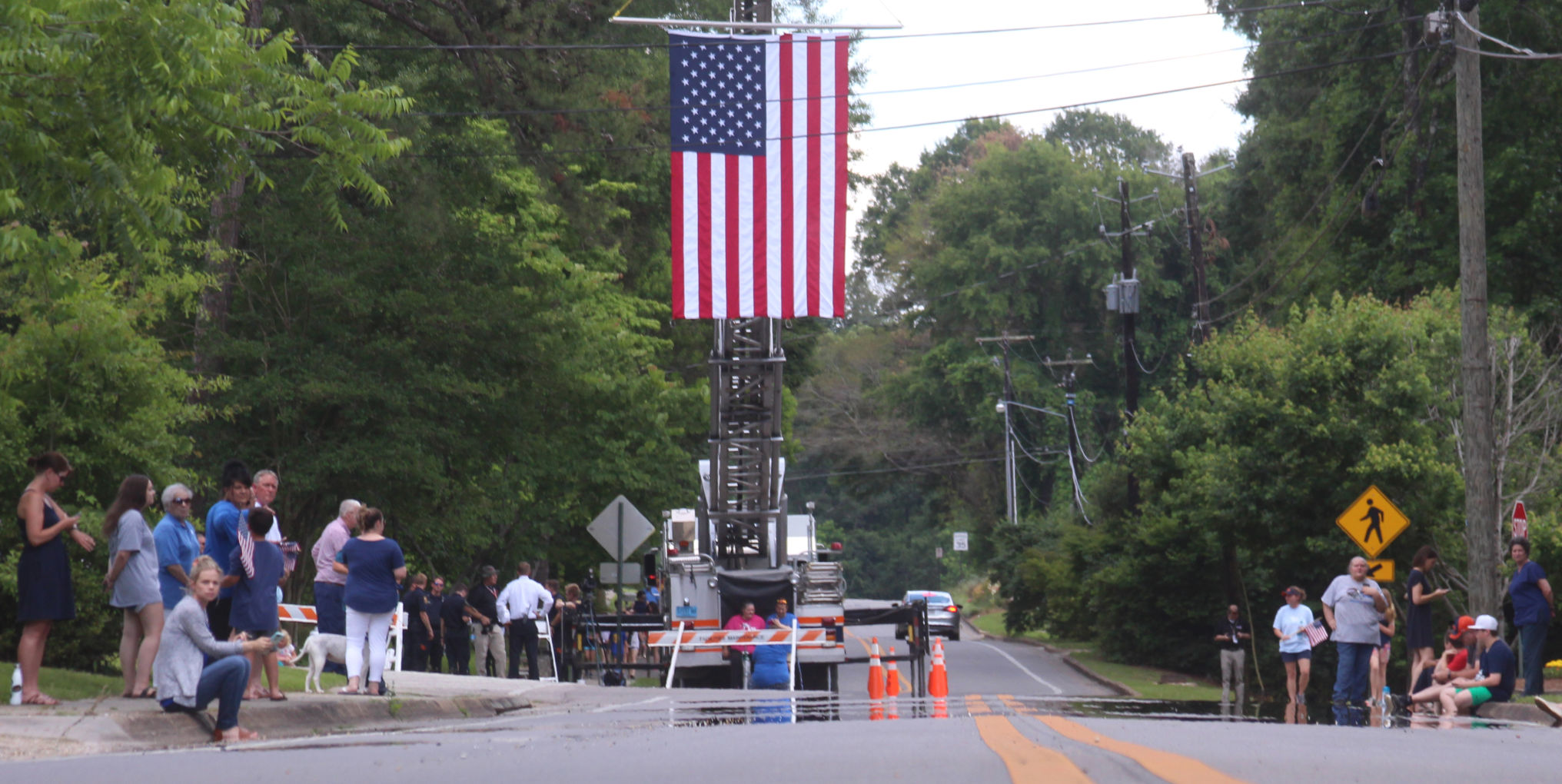 Funeral service for officer William Buechner